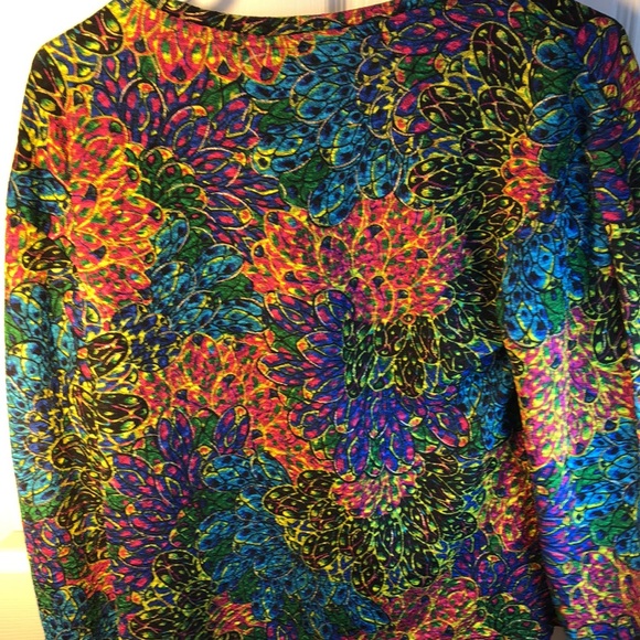M Zara multicoloured floral top - Picture 7 of 16
